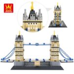 【Wange 4219】Tower Bridge-London,England 969pcs